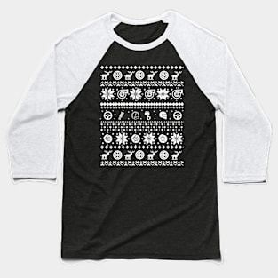 Car Enthusiast Christmas Sweater Baseball T-Shirt